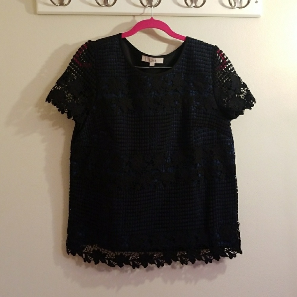 LOFT Blouse- Size Large 